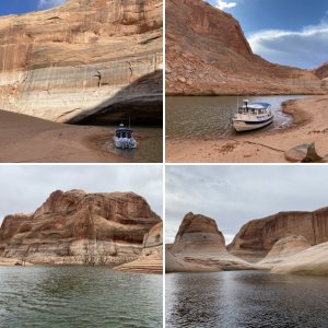 Escalante, Clear Creek in the Cathedral at low water