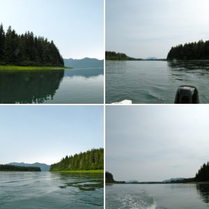Approaching Oliver Inlet