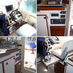 1. Rough Opening with backing in place to fasten drawer box to.