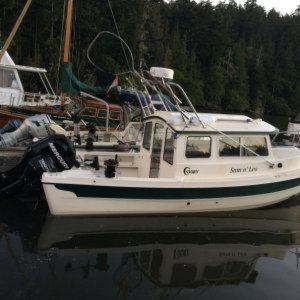 Ready to go fishing.