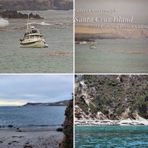 Journey On anchored in Pelican Bay, Santa Cruz Island