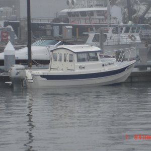 1 Oct Fisherman's Terminal 
A foggy morning