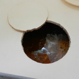 Cutout for hatch