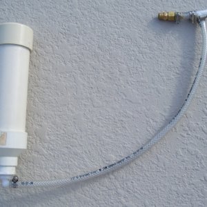 Fresh Water Pump Accumulator - eliminates frequent pump cycling