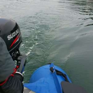 New motor testing at the north end of The Narrows