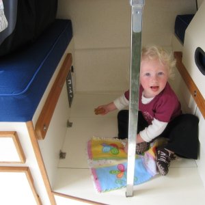 Here she was on the first trip out
