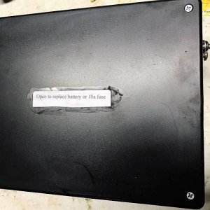 Back of tester