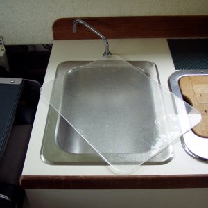 Cover for Sink Under Galley-Side Bed