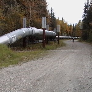 Alaska pipeline waypoint  - heading home