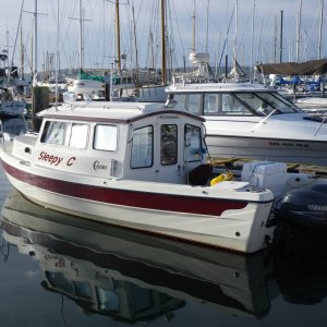 Morning light at Boat Haven, Port Townsend.  Not often photo'd from this angle.