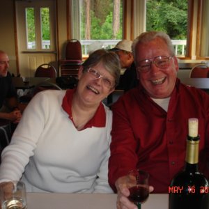 Janet's friend, Kris Stellby & Roger