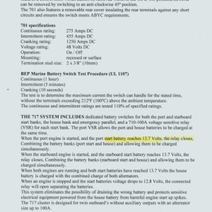 717 Batt Dist Cluster Info