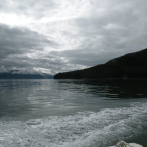 Entering Stephens Passage
