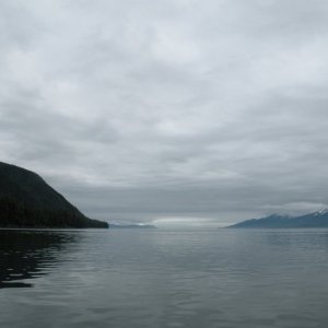 Media 'View just outside Taku Harbor' in album 'Gastineau Channel heading south with eagle escort.'