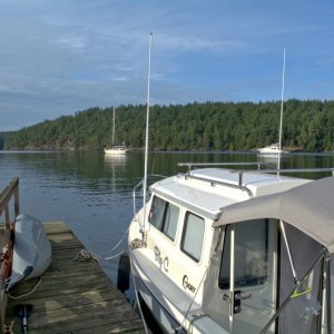 All set for an evening "off the grid"