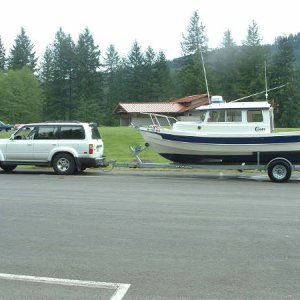Yoda is gone, it's been replaced by a diesel Jetta, better milage but doesn't pull the boat as well
