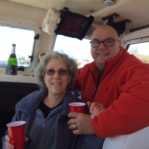 Christining of the boat