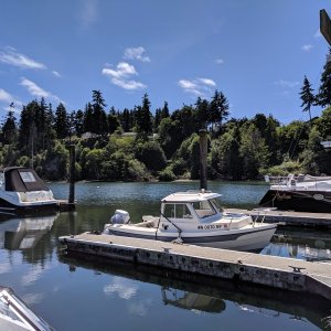 Langley (WA) - pizza and ice cream run