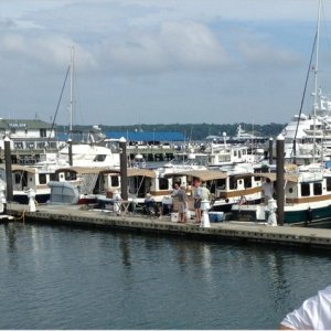Ranger Tugs gathering Mitchell Park Marina Greenport NY Aug 22 2013 2 of 2