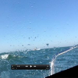 Sep 18, 2013. What a 4 footer looks like through the Marinaut windshield. This was a rough day on Long Island Sound.  Significant wave height was 2.5 to 3 feet, with maximum wave height to 4 feet.  Infrequently, we saw rogue waves of 5 to 6 feet.  LI Sound was like this nearly the entire 2013 season as short term, alternating cold and warm fronts whipsawed the Eastern Seaboard.  The issue with LI Sound is not just the wave heights, but we have major tidal flows and two rivers to contend with that at times can create confused seas.