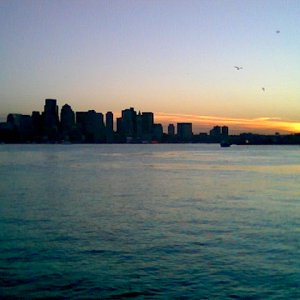 Another sunset in Boston.