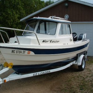 The Ez-Loader that came with the boat.