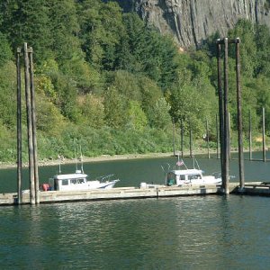 Moorage on the Columbia River