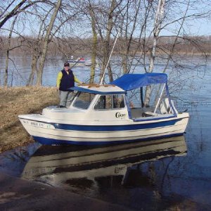 the C-Whiz, on the Wisconson River