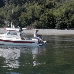 Dave S. lolling about on the SeaShift