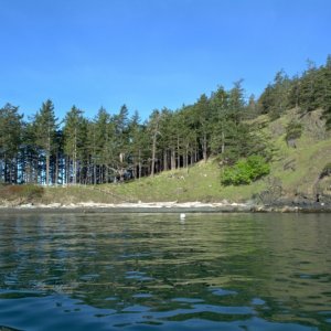 Saturday morning on the buoy at James Island