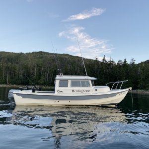 Herringbone, at rest in West Twin Bay, PWS Alaska (August 2021)