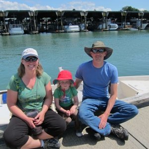 Cindi, Greg and Aven
(Lola)