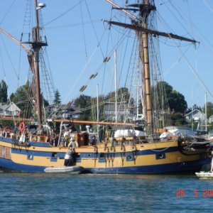 This was in Squalicum Harbor when we returned from the Gulf Islands