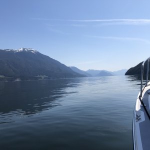 Headed Up Knight Inlet
