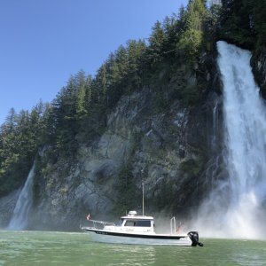 DayBreak - Cascade Falls, Knight Inlet
