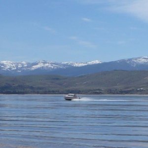 Canyon Ferry Lake - After owning her 7 months we got it in the water June 4th, 2011