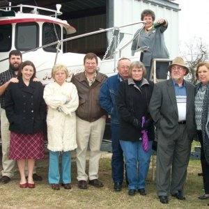 Christening ceremony