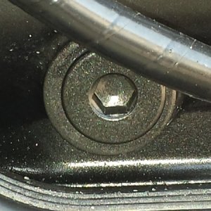Closer view of the plug.  Looks good on the outside.