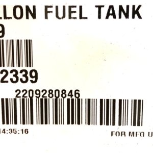 new starboard tank paper label