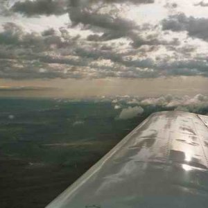 200306XX Amy her Dad & I flying over Eastern Montana