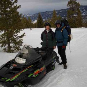 20040215 01 - Big Sky MT Snomobile Trip w Parents