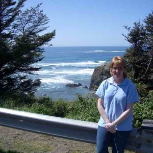 20040425 - 01 Amy John at Cannon Beach