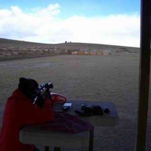 20041125 - 02 Target Practice w Dad in Montana