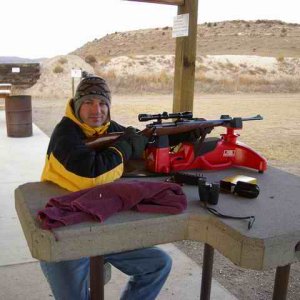 20041125 - 03 Target Practice w Dad in Montana