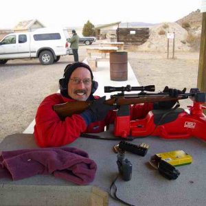 20041125 - 04 Target Practice w Dad in Montana