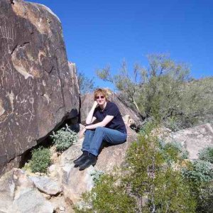 20041225 - 04 Christmas w Family in AZ - Hiking near Surprise