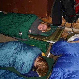 20050220 - 02 Overnight Snomobiling near Big Sky Montana