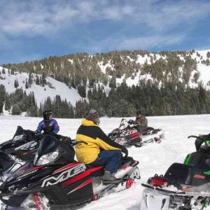 20050220 - 08 Overnight Snomobiling near Big Sky Montana