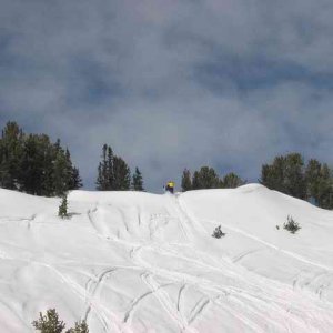 20050220 - 10 Overnight Snomobiling near Big Sky Montana