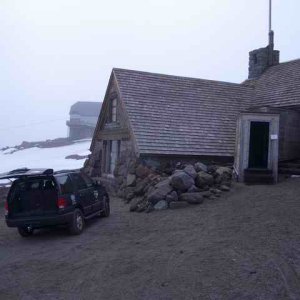 20050610 - 01 Snowcat ride to lodge above Timberline Mt Hood